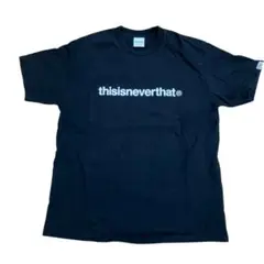 thisisneverthat ネバザ ロゴTシャツ ブラック 黒