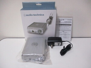 G♪40 ヘッドホンアンプ audio-technica AT-HA26D D/Aコンバーター内臓 オーディオテクニカ 検：オーディオ機器 アンプ 