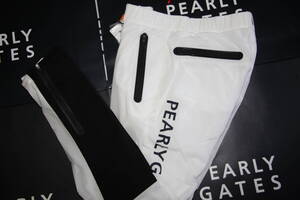 ★正規品★パーリーゲイツ PEARLY GATES★大人気 Octa cpcp保温素材 裏起毛ストレッチパンツ★あったかい★ホワイト★5(L)