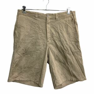 Dickies ワークショートパンツ W36 ディッキーズ ビッグサイズ ベージュ 古着卸 アメリカ仕入 2305-803