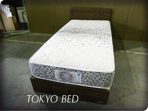 ■展示品■TOKYO BED/東京ベッド■最高級■TOKIO■NEW REGULAR■ポケットスプリング/並行配列■モダン■シングルベッド■22万■smmt9150k