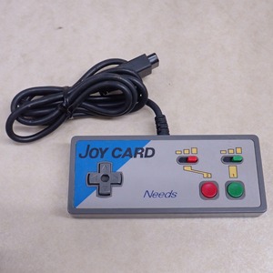 動作品 X68000/MSX 等 Needs 連射式コントローラー ジョイカード JOYCARD ニーズ【GM；V0BI0209