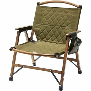 新品★ WAQ ドリンクホルダー キャンプチェア キャンプ椅子 ドチェア フォール Chair Wood Folding 119