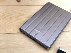 ■ A-DATA ポータブルHDD 1TB HC660-1T ハードディスク 外付けHDD 中古 動作品 ★