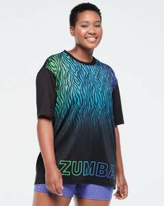 zumba 新品 ユニセックス メッシュTシャツ S 