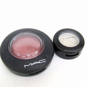 マック アイシャドウ/チーク ミネラライズブラッシュ等 若干使用 2点セット まとめて コスメ レディース MAC