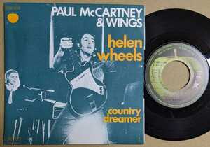 Paul McCartney & Wings-Helen Wheels/Country Dreamer★仏Orig.7"