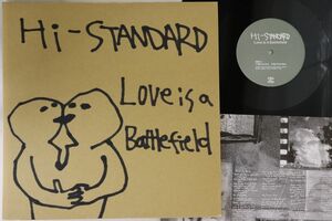 12 Hi-standard Love Is A Battlefield PZJA2 PIZZA OF DEATH /00260