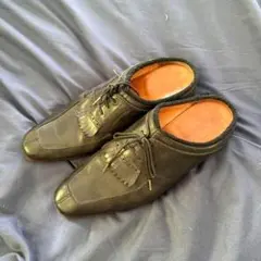 Whoop de doo Leather Sabot Sandals