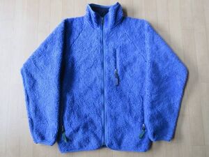 1997年 USA製 パタゴニア レトロカーディガン トゥルーブルー フリース ジャケットS PATAGONIA Retro Cardigan レトロX ブルゾン キャンプ