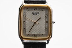 セイコー クレドール スクエア コンビ 8J81-5040 クォーツ レディース 腕時計 SEIKO