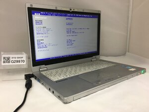 ジャンク/Panasonic CF-AX3GF3CS/Core i5 4300U 1.90GHz/128GB/4GB/11.6インチ/高解像度/AC欠品