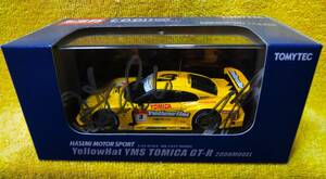 ※サイン入り【中古】トミーテック EBBRO YellowHat YMS TOMICA GT-R 2008 MODEL HASEMI MOTOR SPORT イエローハット トミカ ★ 送料600円 