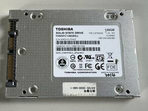 TOSHIBA SSD 128GB【動作確認済み】3014　