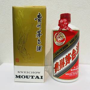 □未開栓!! 中国酒 貴州茅台酒 マオタイ 96-06年 天女ラベル 500ml 53％ KWEICHOW MOUTAI 総重量 約962g 陶器ボトル 古酒 箱付【F2498OY】