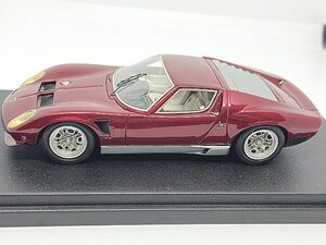 MR Collection / MRコレクション 1/43 Lamborghini ランボルギーニ ミウラ SVJ レッド Sha di Persia