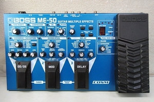 S6122 中古 BOSS ボス ME-50 ギター マルチエフェクター 本体のみ