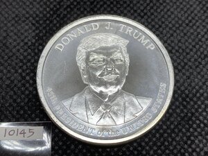 31.1グラム (新品) アメリカ「ドナルド・J・トランプ大統領」純銀 1オンス メダル