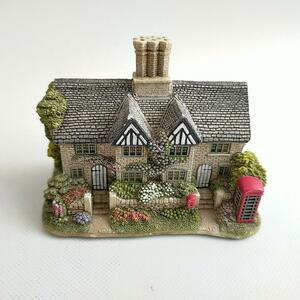 リリパットレーン LILLIPUT LANE「LILAC COTTAGES」 ミニチュアハウス イギリス 英国 置物 ヴィンテージ アンティーク ハンドメイド