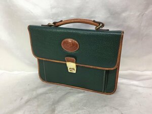 Sherlock Holmes シャーロックホームズ レトロデザイン ハンドバッグ カラー：グリーン/ブラウン 鞄 ミニバッグ カバン