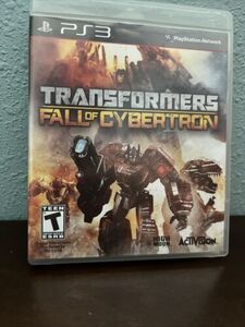 Transformers Fall of Cybertron - Sony PlayStation 3 海外 即決