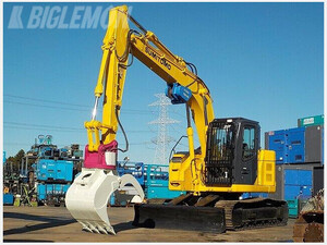 油圧ショベル(ユンボ) 住友建機 SH135X-3B 2011年 7,783h MSE-45GZX　TW-2S 鉄キャタ新品【4