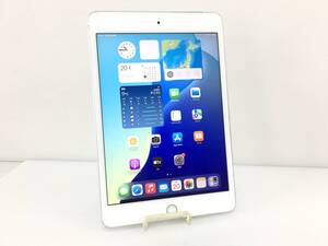 〇au iPad mini 第5世代 Wi-Fi＋Cellularモデル 256GB A2124(MUXD2J/A) シルバー 〇判定 動作品