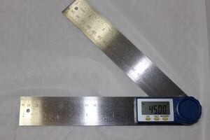 2in1 digital angle ruler 測定器　分度器　角度計　デジタル