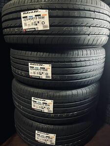 YOKOHAMA BluEarth-RV 225/45R19 4本セット 225/45-19 ヨコハマ ブルーアース RV-03 ミニバン 等