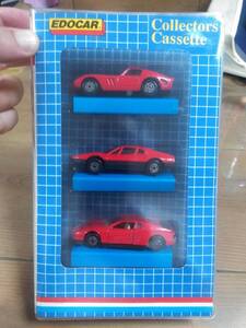 フェラーリ　3台セット　エドカー　1/43 ＦＥＲＲＡＲＩ ＥＤＯＣＡＲ 絶版 貴重品 レア ２５０ＧＴＯ ３０８ＧＴＢツートン テスタロッサ