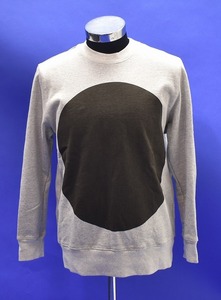 bassike surplus (ベイシーク サープラス)Heritage Fleece DOT CREW SWEAT SHIRTヘリテージ ドット クルーネックスウェット トレーナー