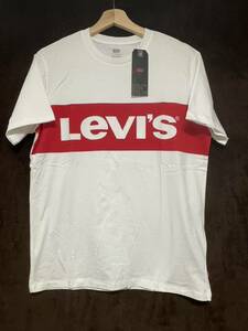 【新品未使用】LEVIS リーバイス 半袖 プリントTシャツ サイズM ホワイト