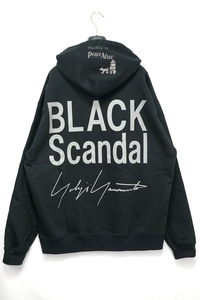 BLACK Scandal Yohji Yamamoto PEACE AND AFTER ブラックスキャンダル ヨウジヤマモト ピースアンドアフター パーカー ブラック サイズ3