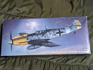 ハセガワ1/72 ドイツ空軍　メッサーシュミットBf109E-4/7 第26戦闘航空団第7中隊　ヨアヒムミュンヒェベルグ中尉