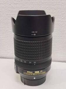 6759【保管品・美品】ニコン Nikon AF-S DX NIKKOR 18-140mm f/3.5-5.6G ED VR 望遠 高倍率標準ズームレンズ＋レンズフィルター/フード付 