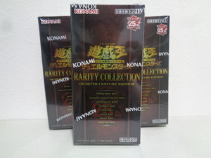 即決　新品未開封　遊戯王　OCG RARITY COLLECTION レアコレ　25th 1BOX　レアリティコレクション　QUARTER CENTURY EDITION 　