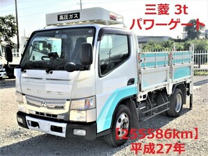 平ボディ 三菱ふそう TKG-FBA50 2015年 255,586km