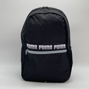 ★BN2175□PUMA プーマ リュックサック バックパック 20L ブラック ポリエステル 通学 部活 未使用タグ付き