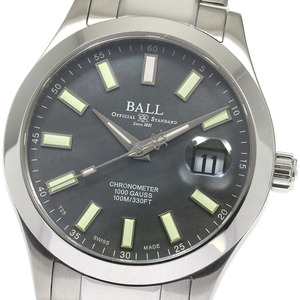 ボールウォッチ BALLWATCH NM9026C-S38CJ-BK マーベライト クロノメーター 自動巻き メンズ 美品 箱・保証書付き_839165