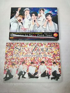 Sexy Zone 　DVD 『Welcome to Sexy Zone Tour 初回限定盤』2枚　　CD『5th Anniversary Best』 ディスク2枚【DVD】欠品