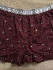 * AE アメリカンイーグル AE BOXER トランクス ボクサーブリーフ XXXL / Burgundy *