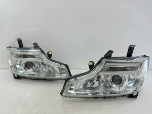 50807 ステップワゴン Z スパーダ RK5 RK6 後期 純正 左右 ヘッドライト HID KOITO 100-62075 刻印 J2