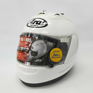 アライ　Arai　RX-7 RR5　L　59-60　WHT　ホワイト　白　フルフェイス ヘルメット　オートバイ　バイク