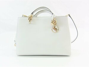 MICHAEL KORS マイケルコース 30F7GCYS2L 085 ホワイト ハンド ショルダーバッグ レディース 鞄 ∠UB1698