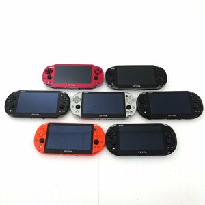 ★ジャンク★PlayStation Vita 本体 Wi-Fiモデル PCH-1000 2点 PCH-2000 5点 まとめ売り 計7点 (プレステ/ヴィータ)★【GM626】