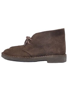 Clarks◆デザートブーツ/US8/ブラウン/スウェード/31692/クラークス