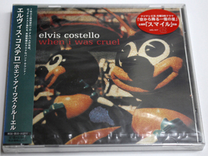 新品 Elvis Costello エルヴィス・コステロ 【when i was cruel ホエン・アイ・ワズ・クルーエル】