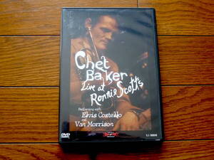 DVD CHET BAKER LIVE AT RONNIE SCOTT