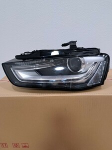 美品　取り付け部破損無　アウディ　Audi　純正　A4　8K　Sライン　後期　8K0　941　005D　8K0941005D　左側　HID　ヘッドライト　ユニット