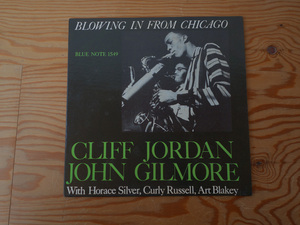 米 MONO Clef Jordan John Gilmore / Blowing In From Chicago / Blue Note 1549 ブルーノート